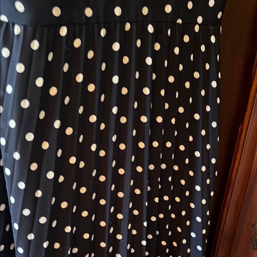 J. Crew Black Polka Dot Dress - Picture 3 of 5